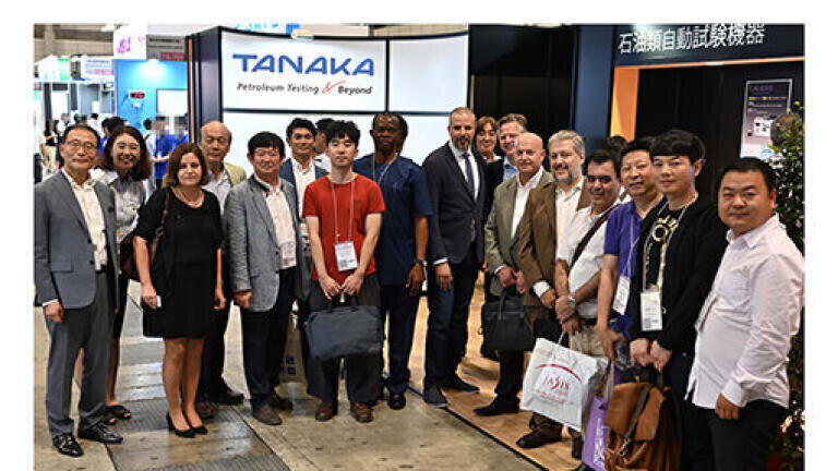Successful JASIS sees Tanaka announce appointment of new general manager of sales and great interest in their new petroleum analysers